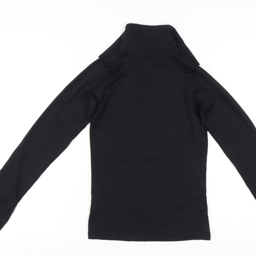 d.e.c.k. by Decollage Women's Black Long Sleeve Top S