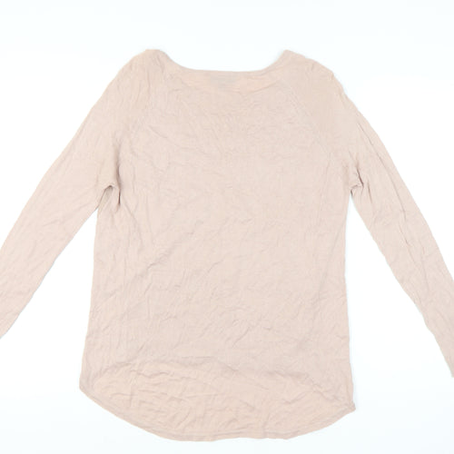 Warehouse Women's Beige Pullover Jumper Size 10