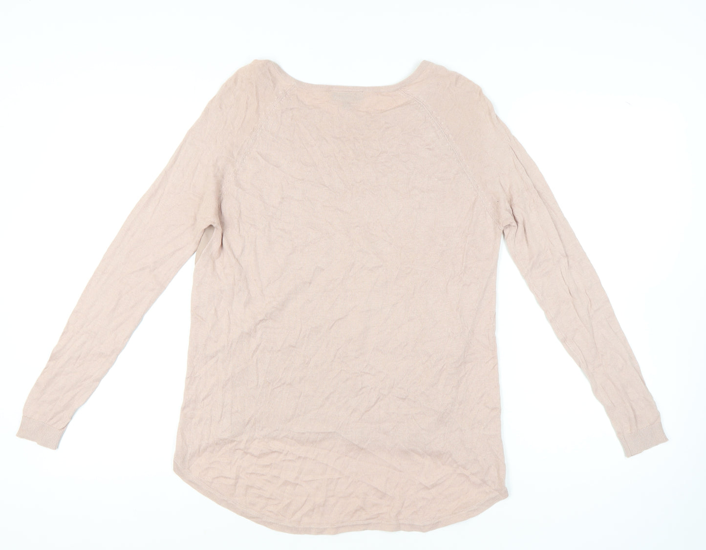 Warehouse Women's Beige Pullover Jumper Size 10