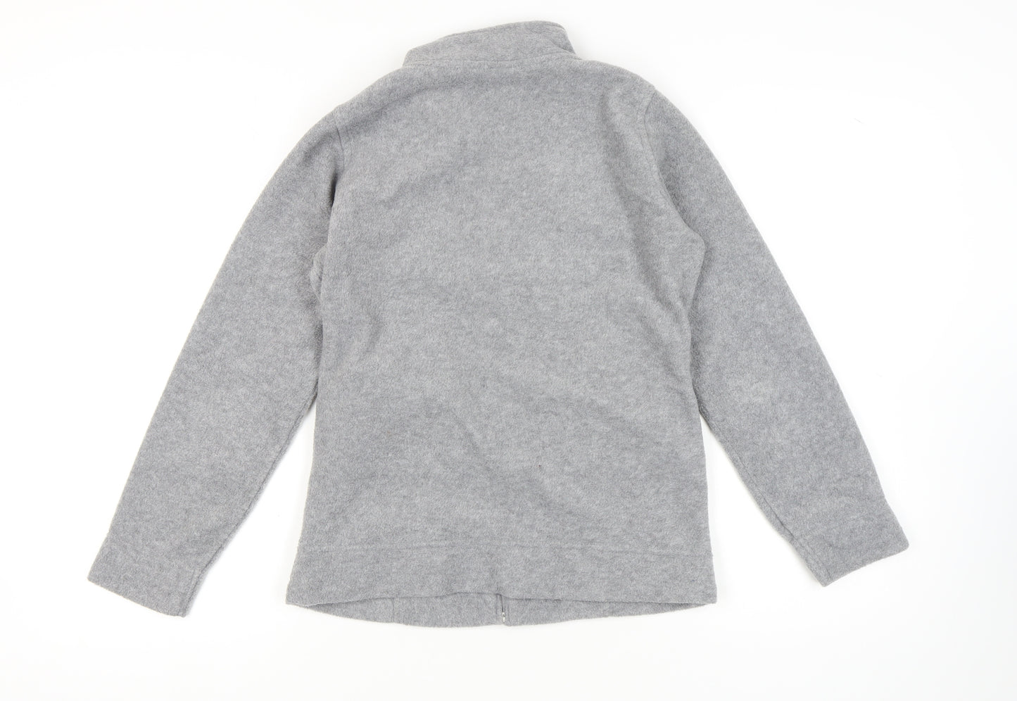 ISLE Women's Grey Fleece Zip Jacket - Size S