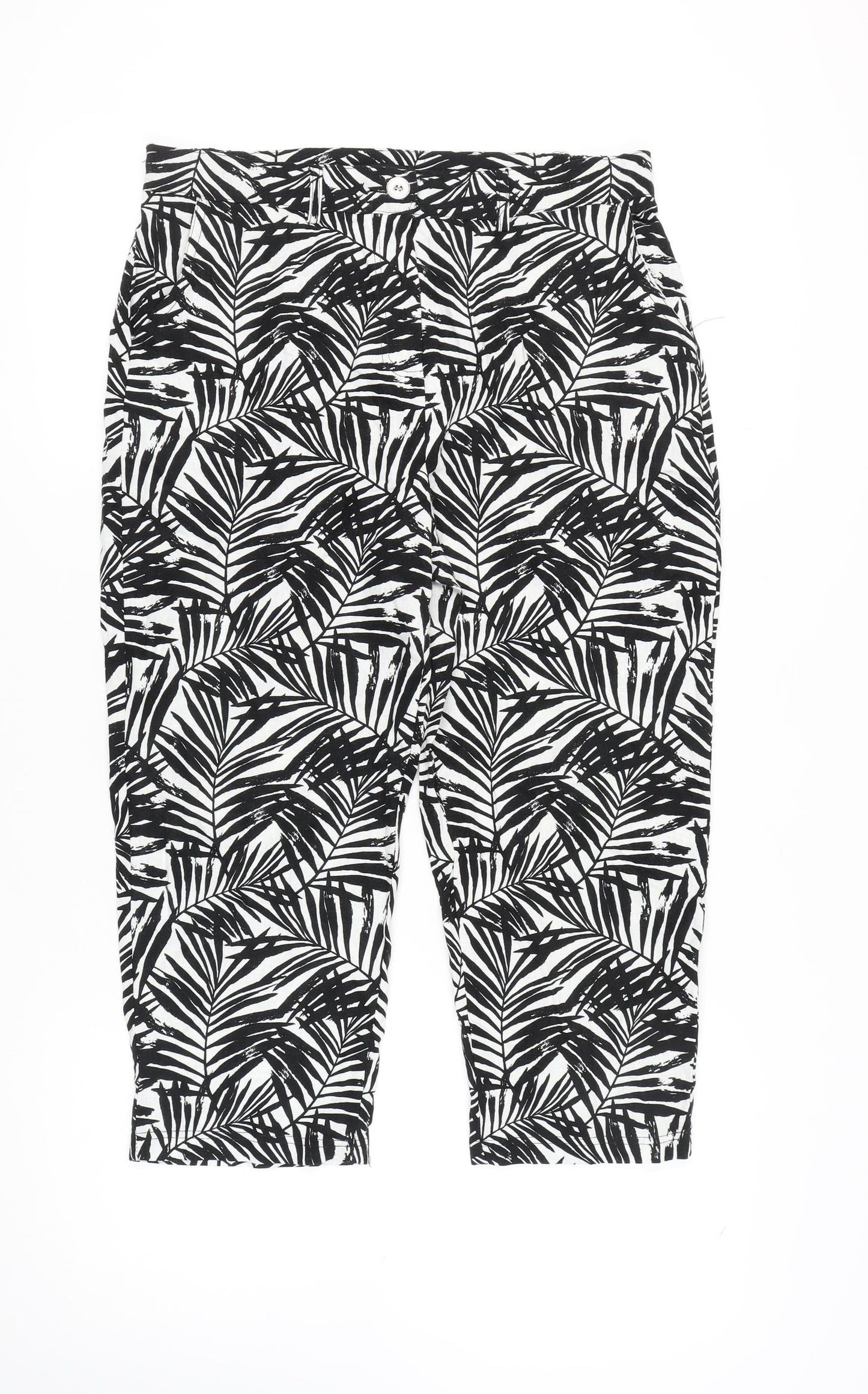 Anna Rose Women's Zebra Print Trousers Size 14