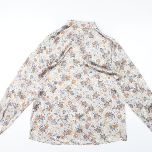 Marks & Spencer Women's Floral Button-Up Blouse UK 14