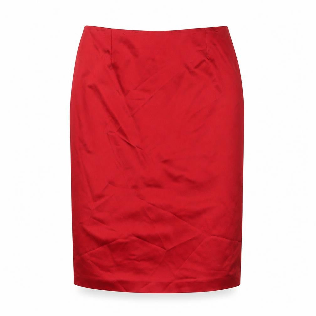 Coast Red Midi Pencil Skirt for Women Size 12