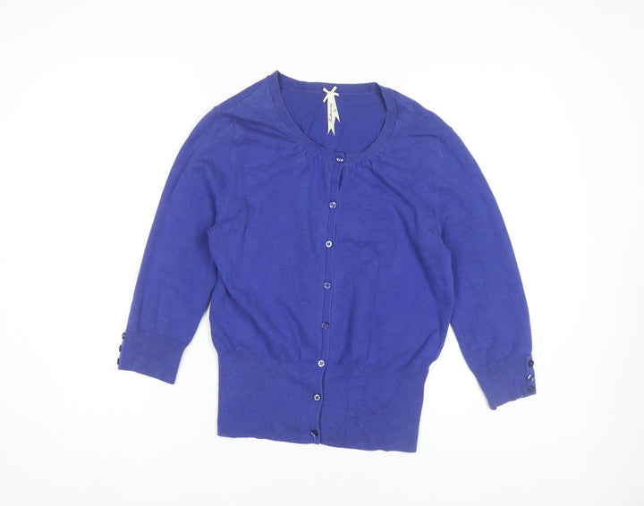 Red Herring Women's Blue Cardigan Size 12