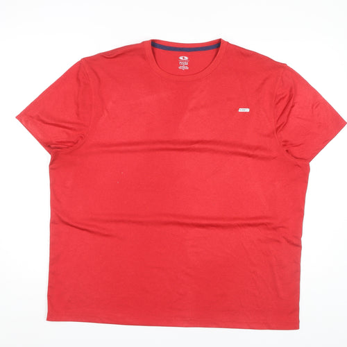 Athletic Works Men's Red XL T-Shirt Basic Activewear