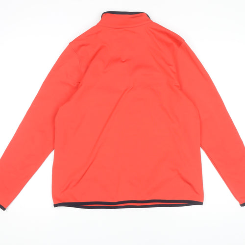 Crew Clothing Women's Red 1/4 Zip Jacket Size 12