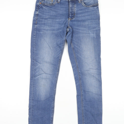 River Island Women's Blue Skinny Denim Jeans 2XS