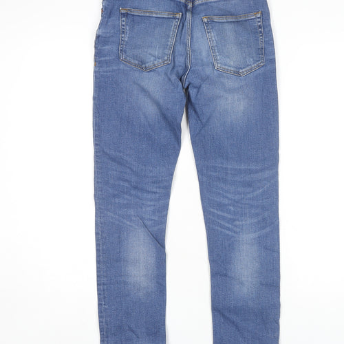 River Island Women's Blue Skinny Denim Jeans 2XS