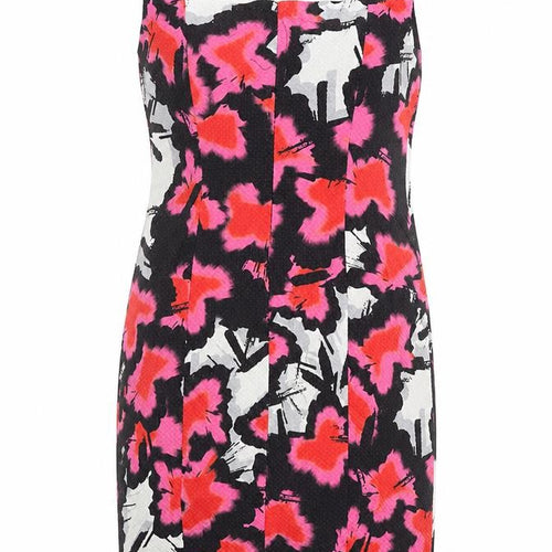 Laurèl Women's Multicoloured Floral Sheath Dress Size 14