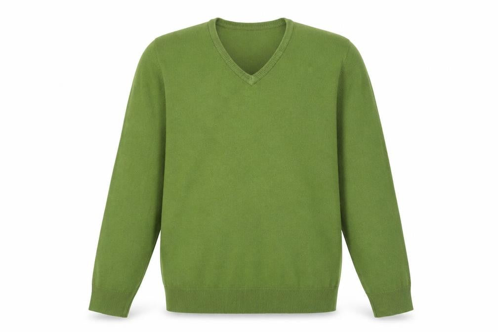 Front view of Marks & Spencer Men's Green M jumper