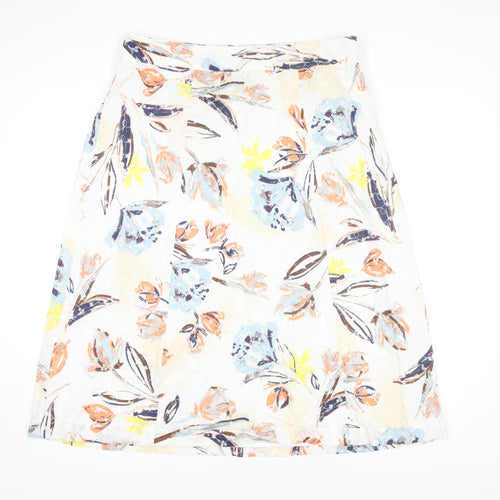 Marks and Spencer Women's Floral A-Line Skirt Size 16