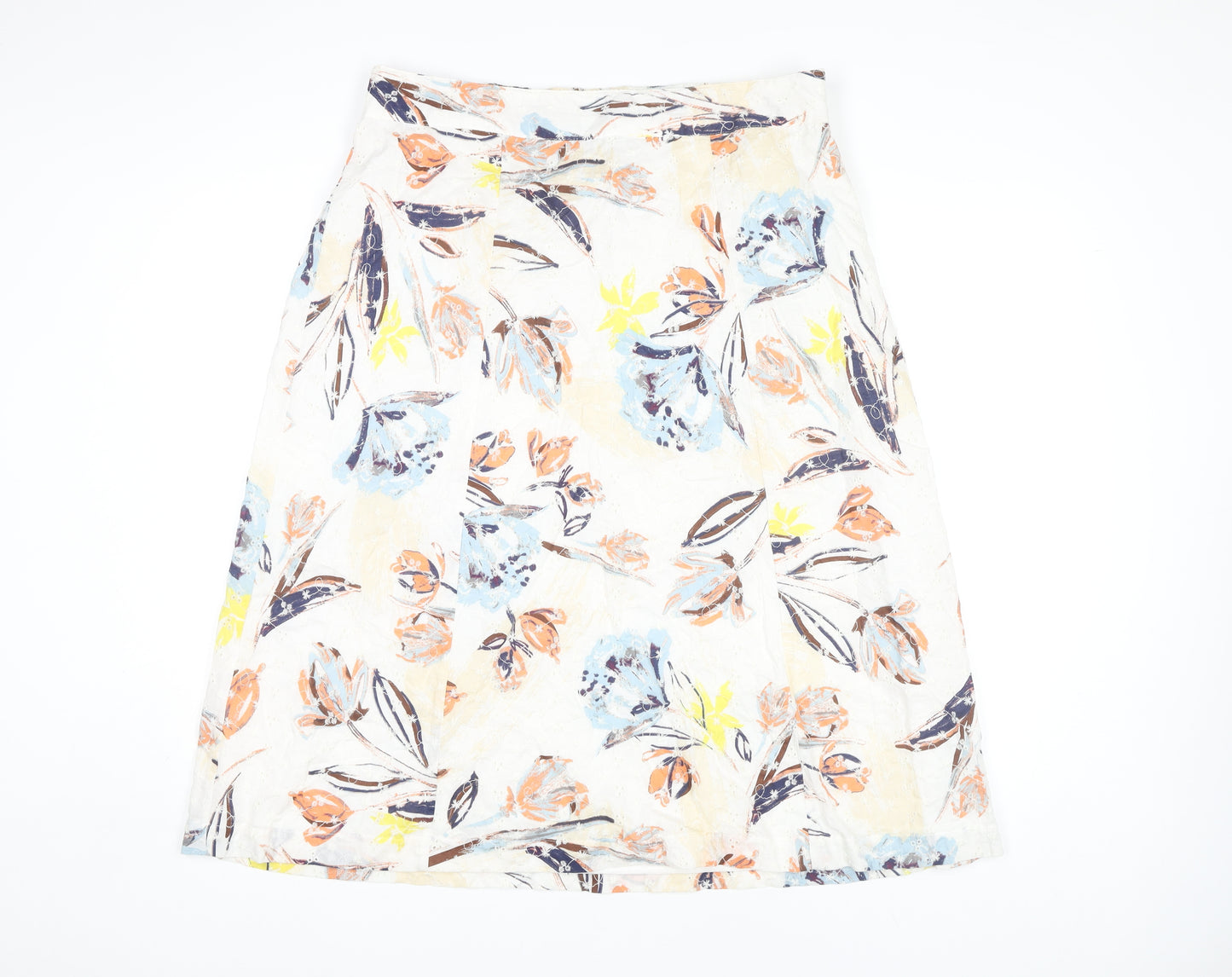 Marks and Spencer Women's Floral A-Line Skirt Size 16