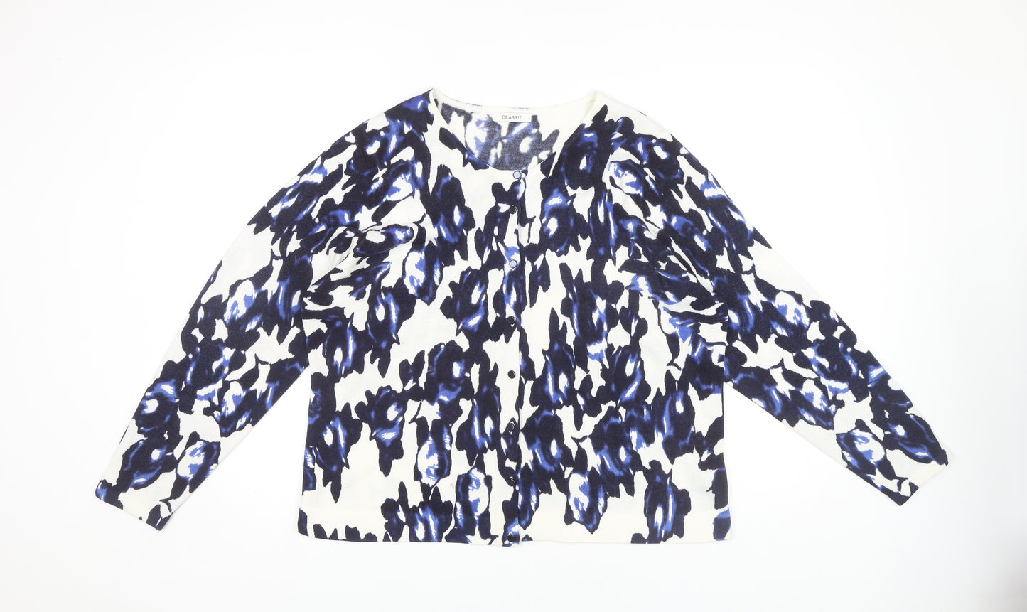 Marks and Spencer Women's Multicoloured Cardigan Size 20