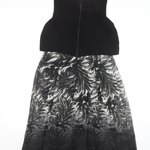 Mint Velvet Women's Black Size 8 Sleeveless Dress