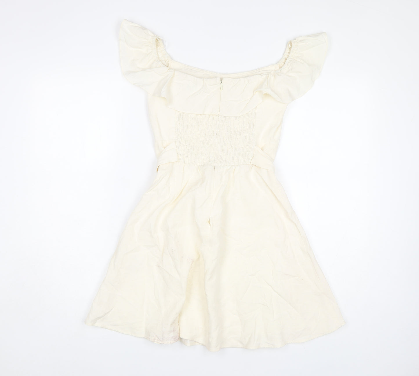 Zara Women’s Ivory A-Line Dress, S