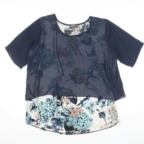 Apricot Women's Floral Tunic Blouse, Size 14