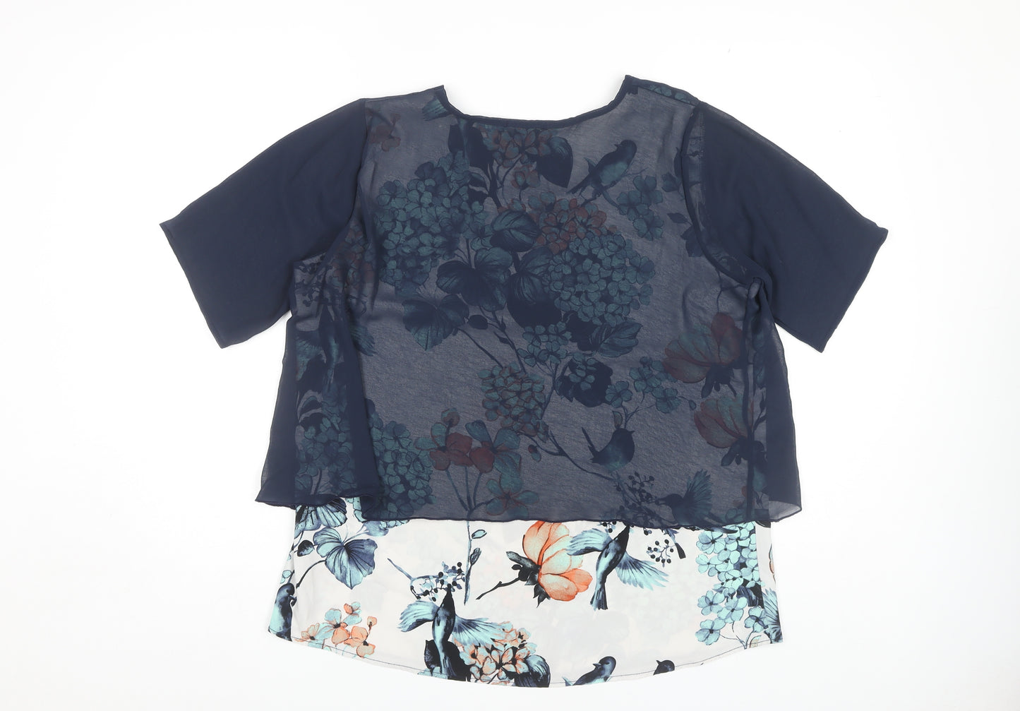 Apricot Women's Floral Tunic Blouse, Size 14