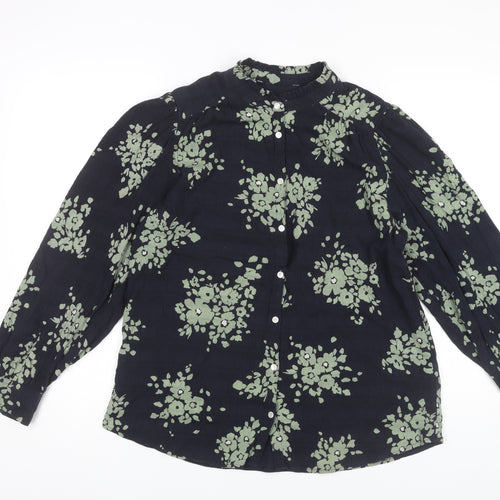 Marks and Spencer Women's Floral Blouse - Size 12