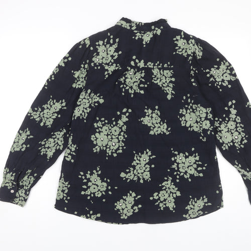 Marks and Spencer Women's Floral Blouse - Size 12