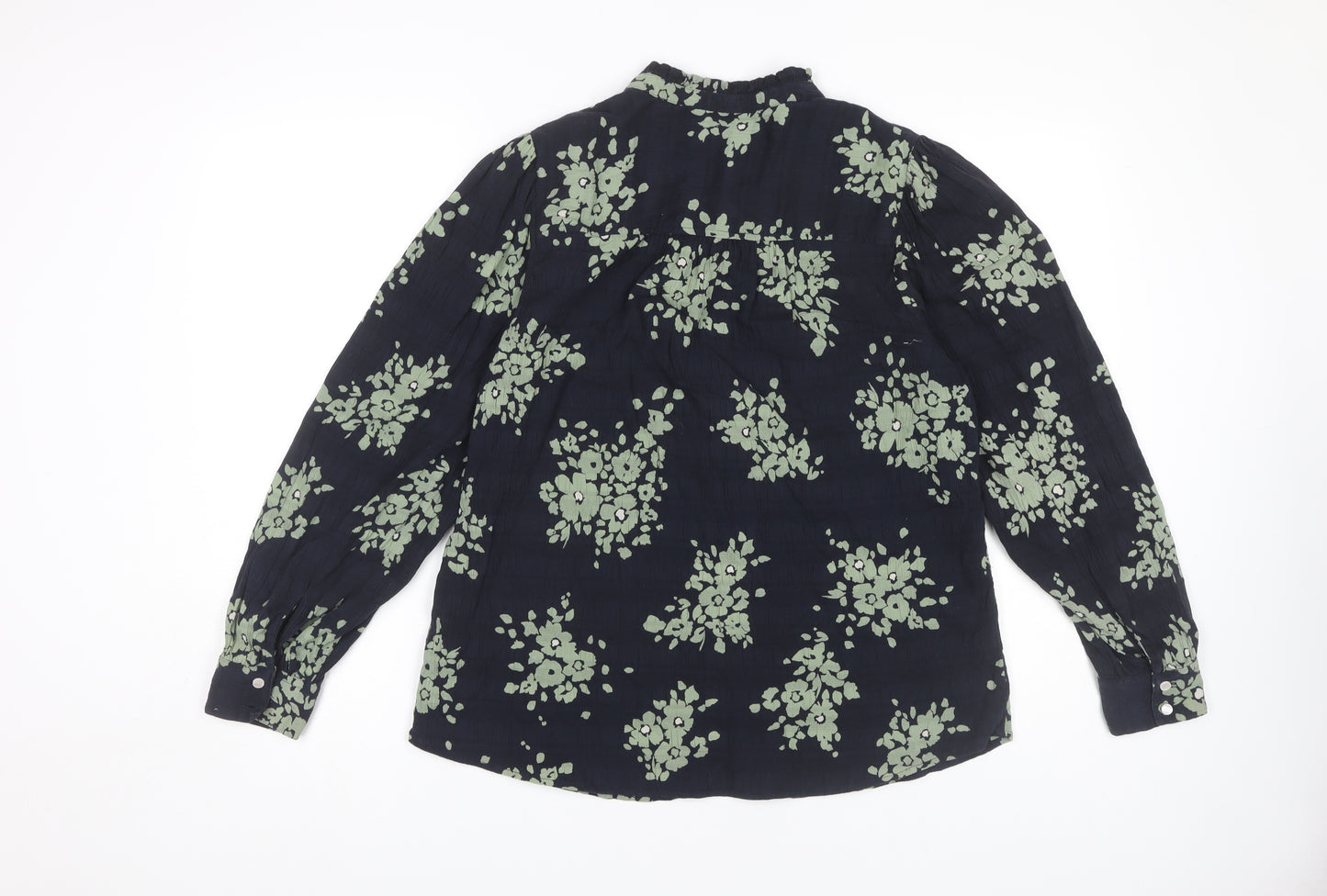 Marks and Spencer Women's Floral Blouse - Size 12