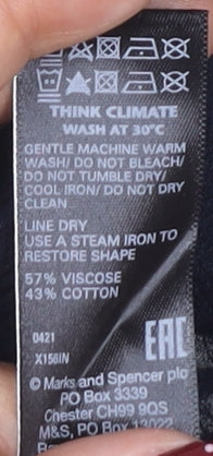 Marks and Spencer Women's Floral Blouse - Size 12