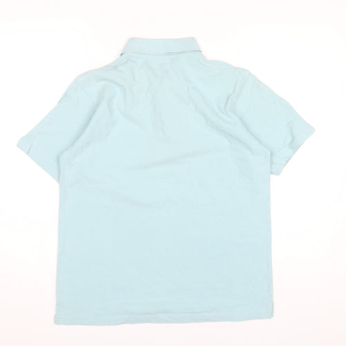 Cotton Traders Men's Blue Polo Shirt, S, Casual Style