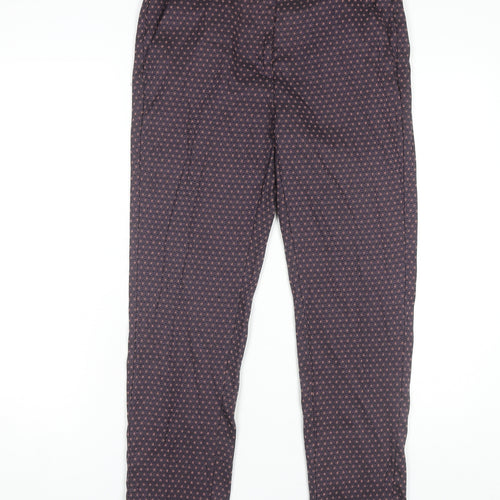 Marks & Spencer Geometric Trousers, Size 12, Multicoloured