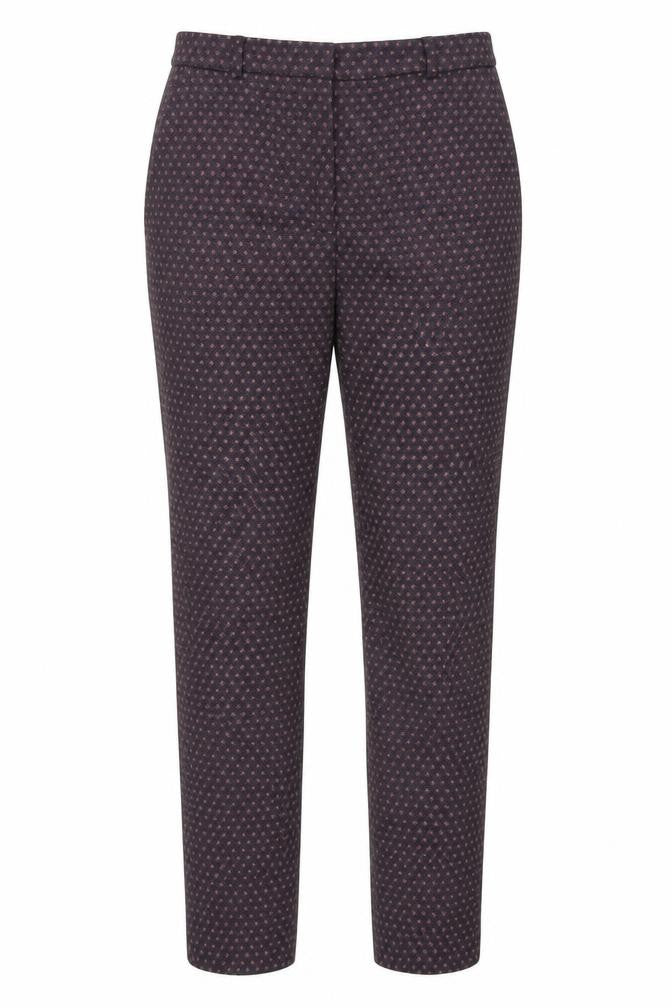 Front view of Marks & Spencer Geometric Trousers, size 12, Multicoloured