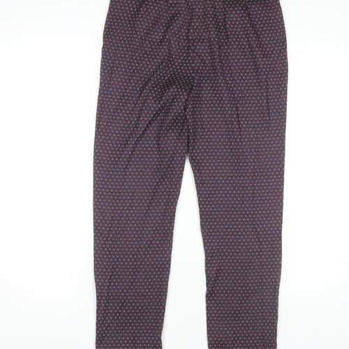 Marks & Spencer Geometric Trousers, Size 12, Multicoloured