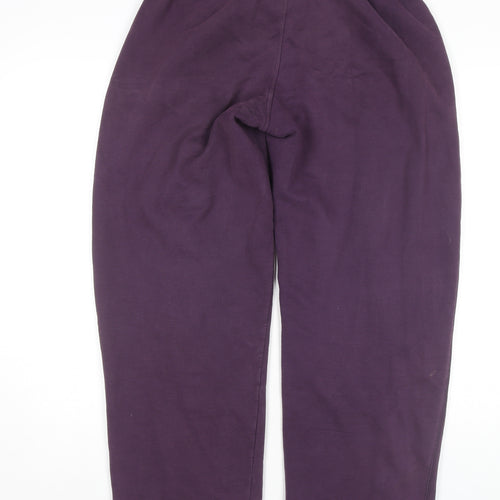 Kangol Men's Purple Sweatpants, Size M, Casual Wear