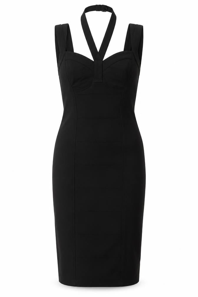 Star by Julien Macdonald Women's Black Bodycon Dress