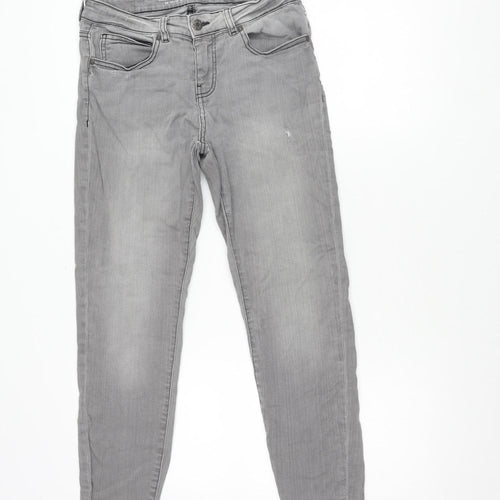Noisy May Men's Grey Slim Straight Jeans Size 32