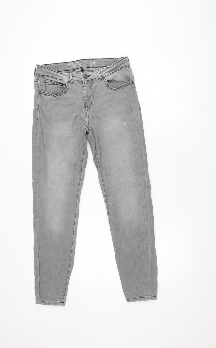 Noisy May Men's Grey Slim Straight Jeans Size 32