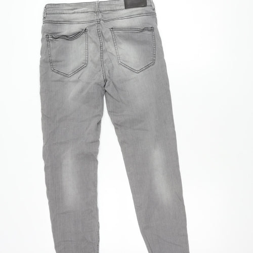 Noisy May Men's Grey Slim Straight Jeans Size 32