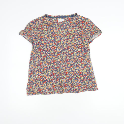 Cambridge Dry Goods Women's Multicoloured Floral Tee