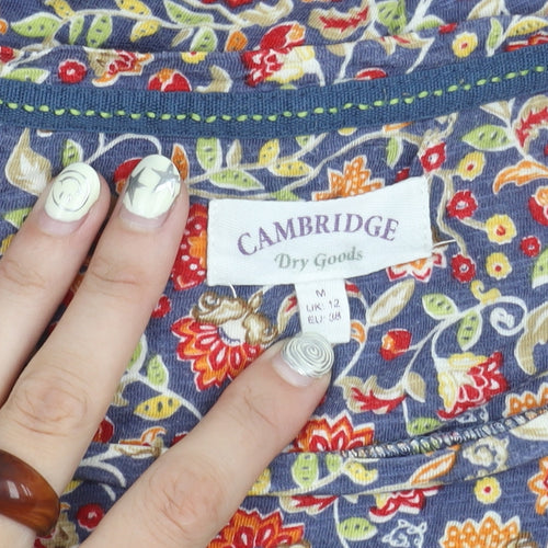 Cambridge Dry Goods Women's Multicoloured Floral Tee