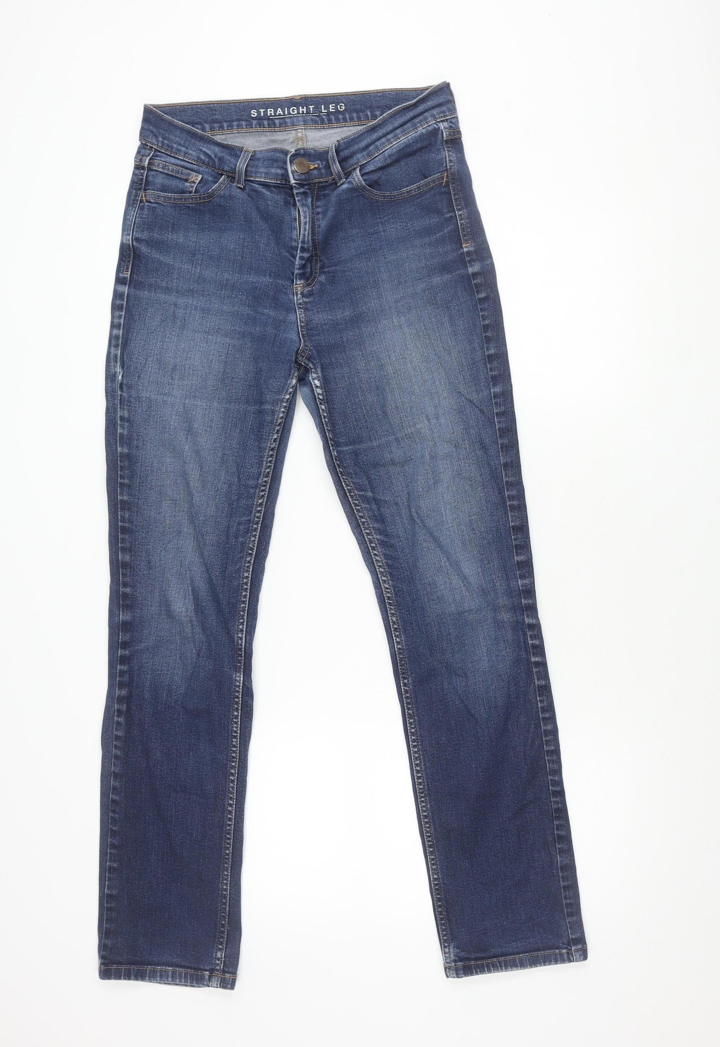Marks and Spencer Women's Blue Straight Jeans Size 12