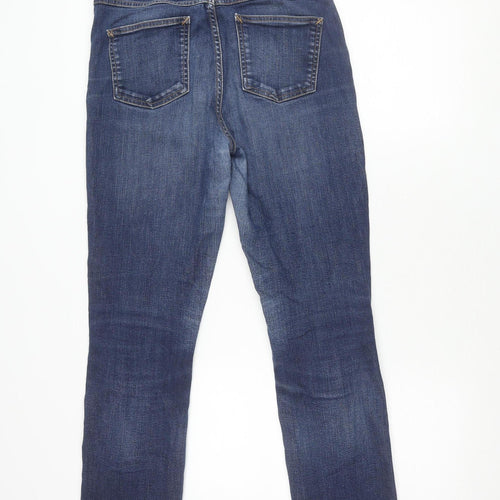 Marks and Spencer Women's Blue Straight Jeans Size 12