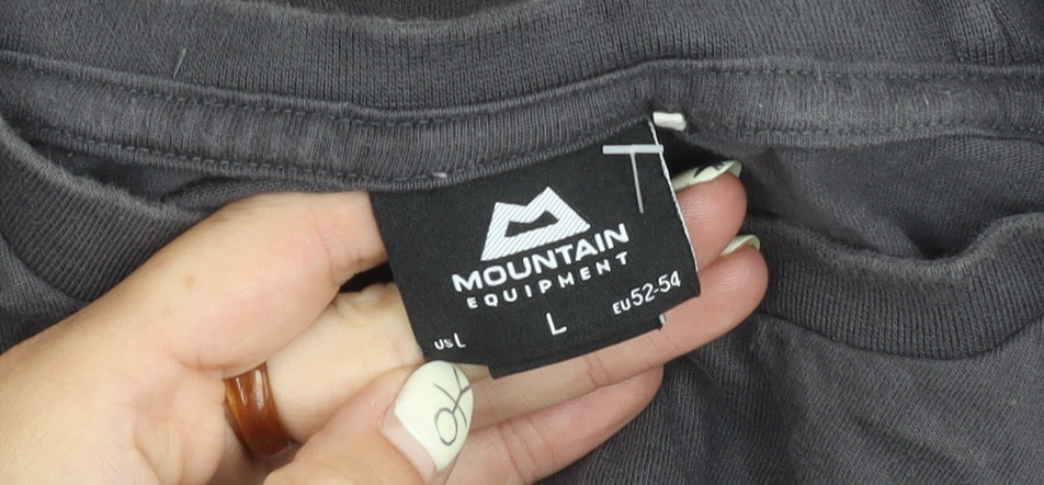 Mountain Equipment Grey Cotton T-Shirt Size 24