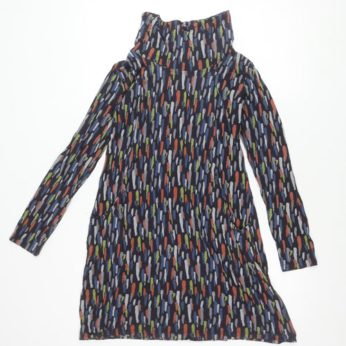 Capri Women's Multicolour Geometric Dress Size 10