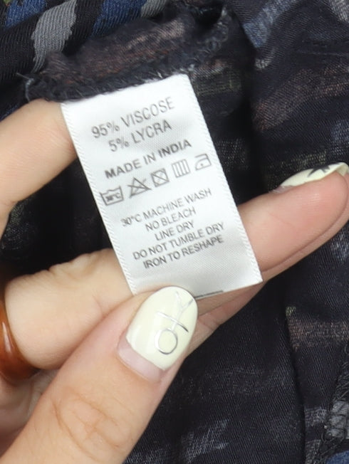 Capri Women's Multicolour Geometric Dress Size 10