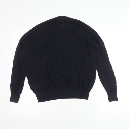 Oliver Bonas Women's Blue Jumper Size 10