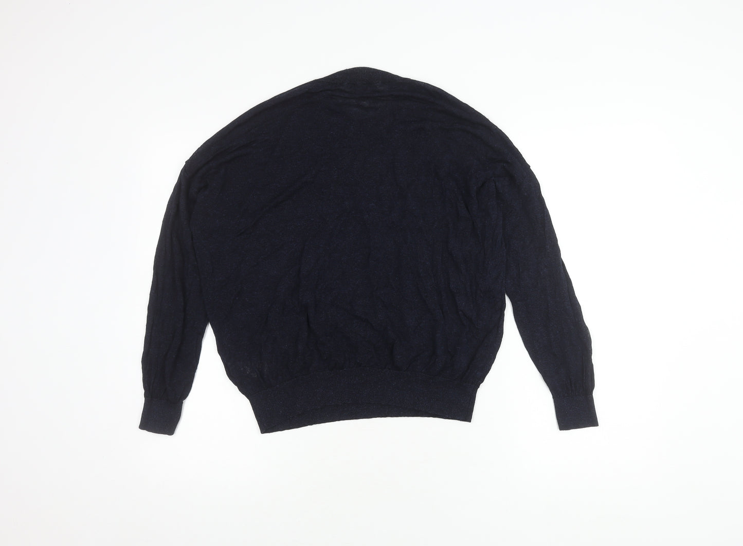 Oliver Bonas Women's Blue Jumper Size 10