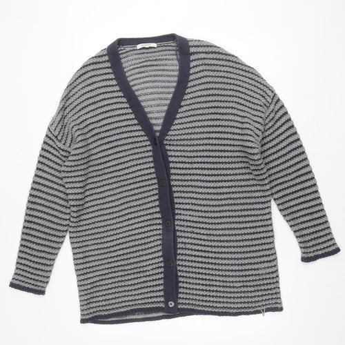 Sandwich Women's Blue Striped Cardigan XL