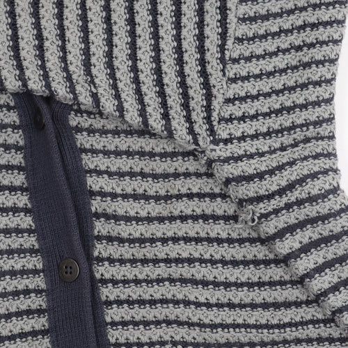 Sandwich Women's Blue Striped Cardigan XL