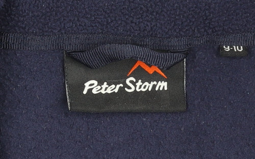 Peter Storm Boys Blue Fleece Jacket 9-10 Years