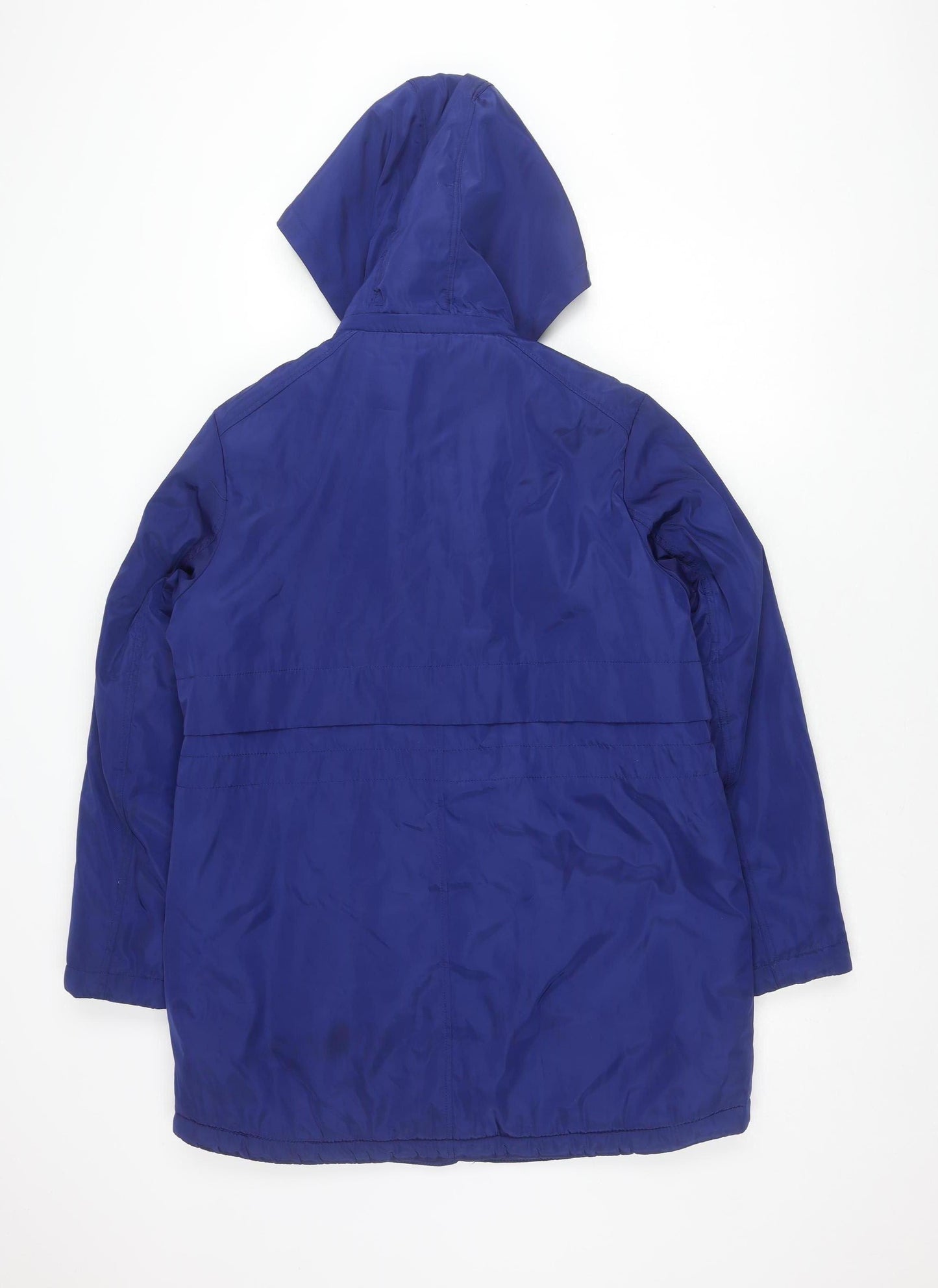 JBC Women's Blue Hooded Jacket Size 12