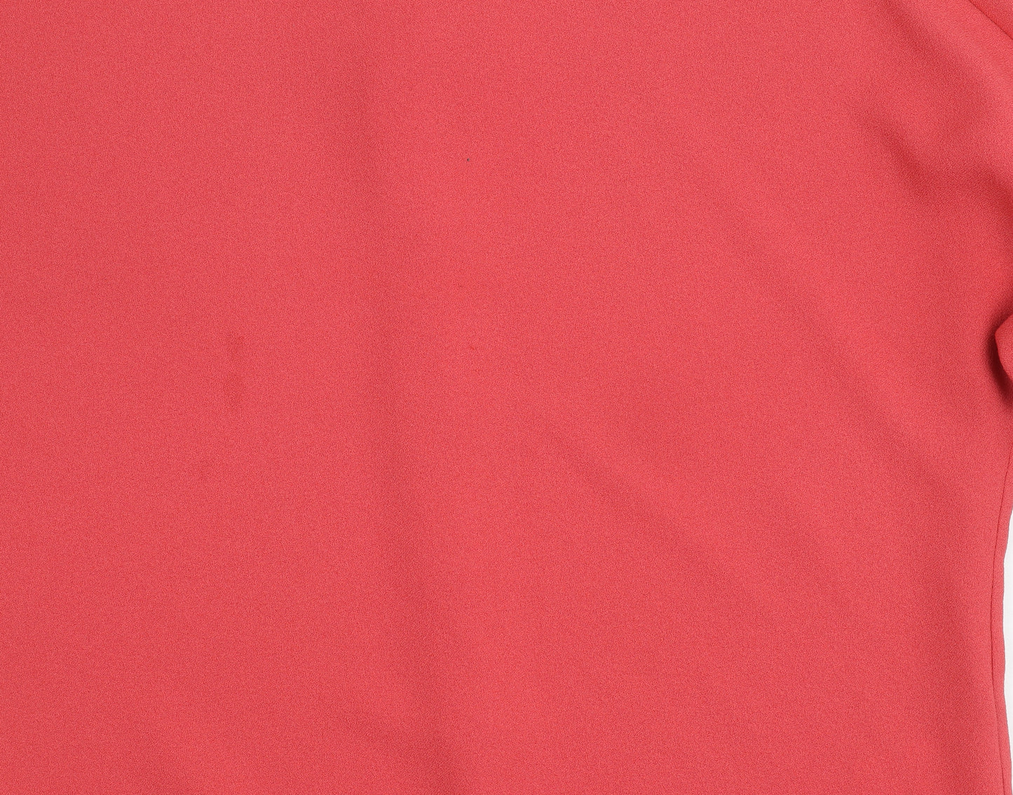 Reiss Women's Red 3/4 Sleeve Button Top Size 6