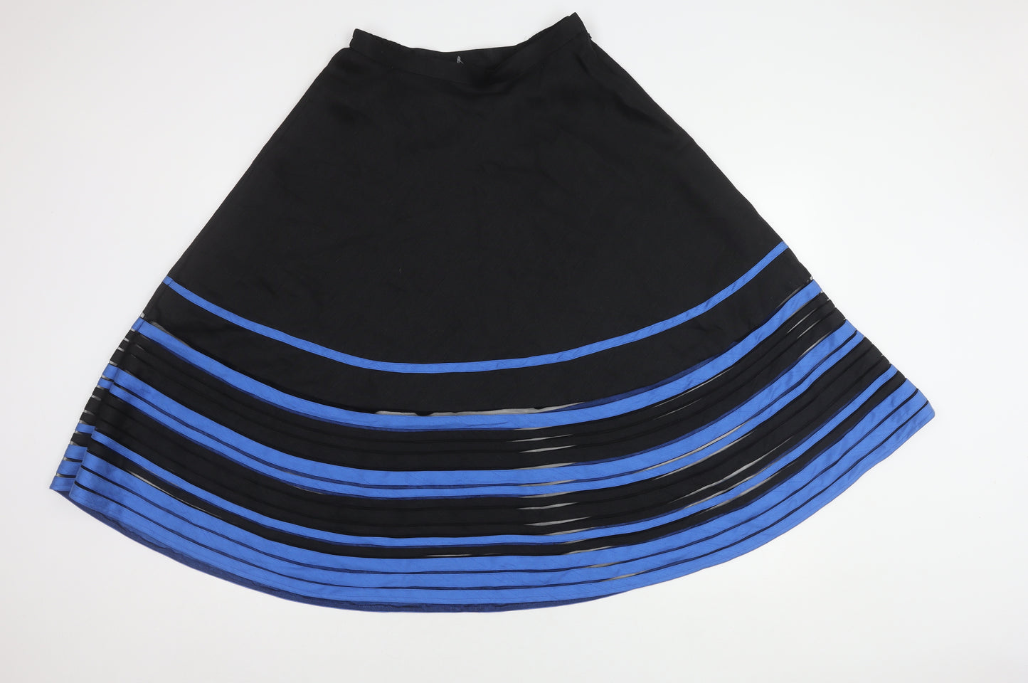 Peter Martin Women's Black Striped Skirt Size 12