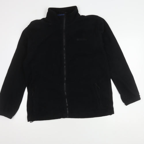 Mountain Warehouse Men's Black Fleece Jacket, M